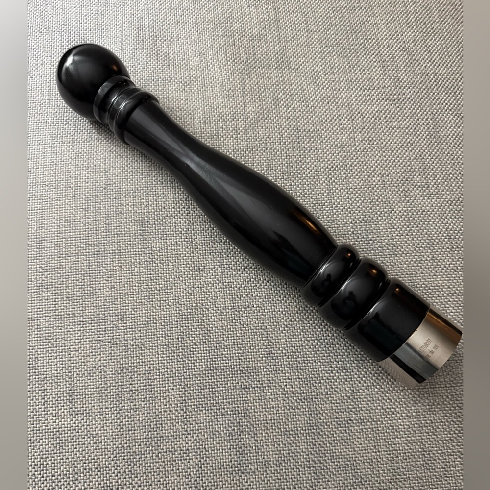 Elegant Tall Black 16 Inch Black Pepper Mill Never Used